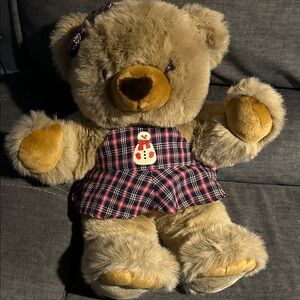 Vintage JC Penney holiday collection Teddy bear 24”